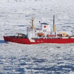 The research icebreaker CCGS Amundsen.
