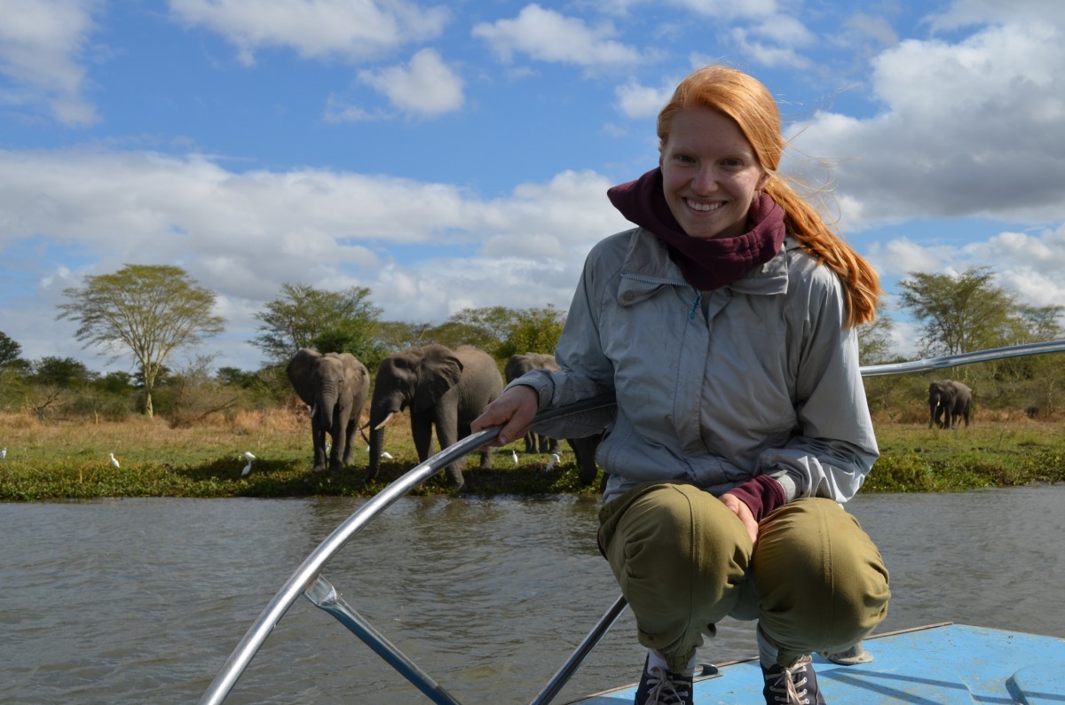 Meghan Entz, Global Political Economy during Students Without Borders (WUSC/Uniterra) internship in Malawi // Photo by Paige Mueller