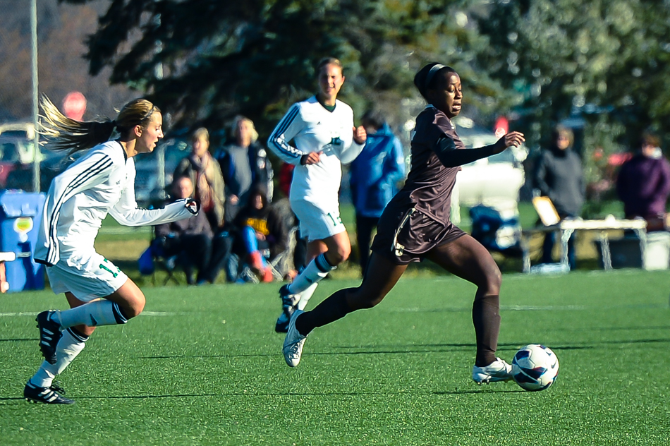 Bisons' Alyssa_Daley. Photo by Jeff Miller, Bison Sports