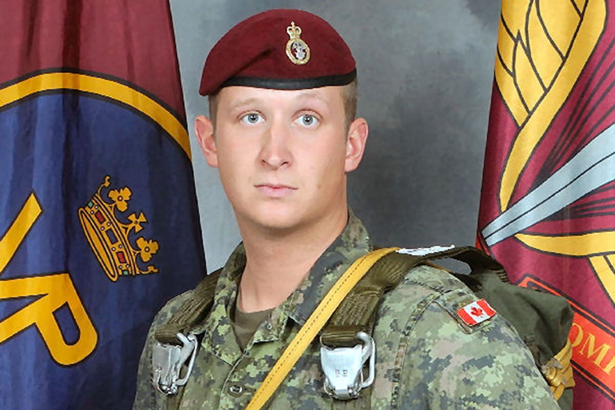 Cpl. Jordan James Anderson. // Photo from Veterans Affairs Canada