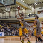 WINNIPEG, MB - MBB vs Alberta Golden Bears November 21: Winnipeg, Manitoba, Canada. Photo by Jeff Miller Bison Sports