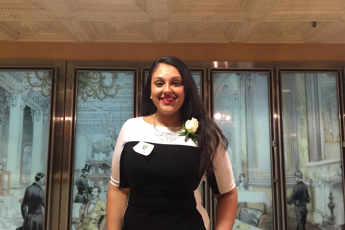 Tanjit Nagra at the FLM Awards on February 4, 2016.