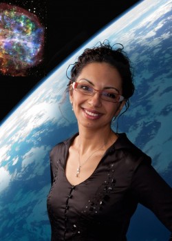 Samar Safi Harb is one of three Canadian astronomers whose research teams are part of an international science working group that launched a satellite into space last week