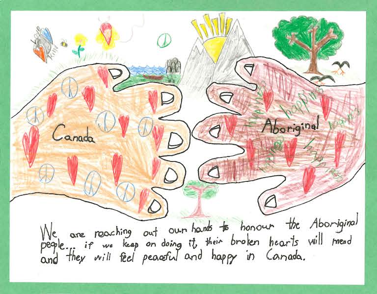 Imagine a Canada submission by Josiah Ferguson, Grade 3