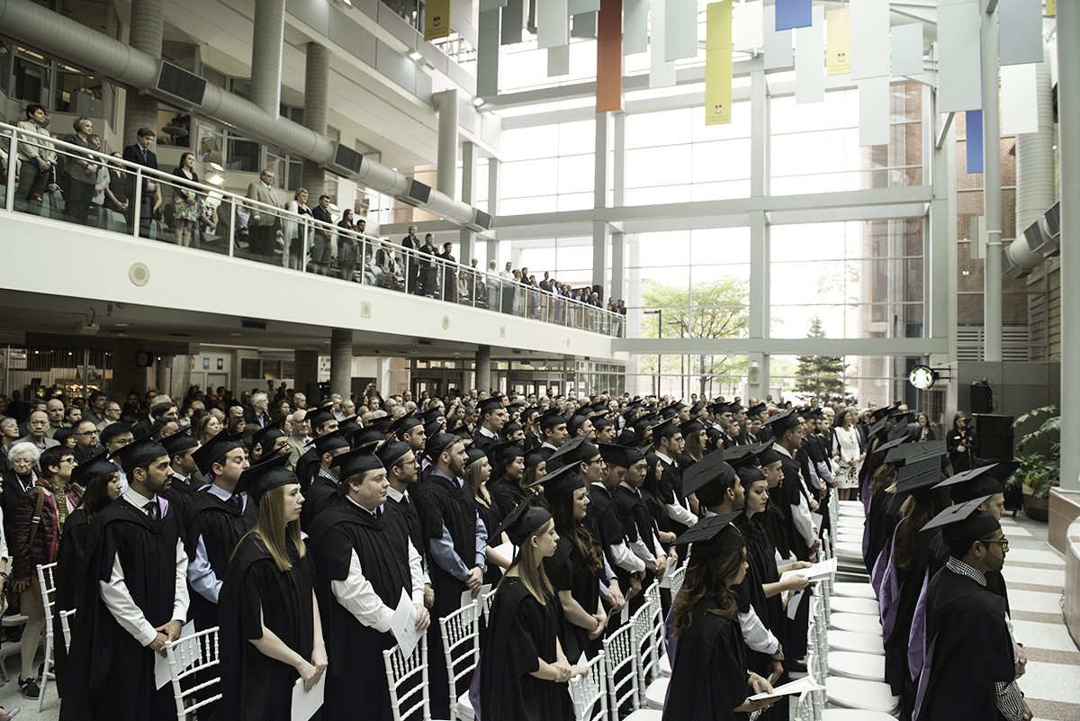 Medicine Convocation on May 12, 2016.