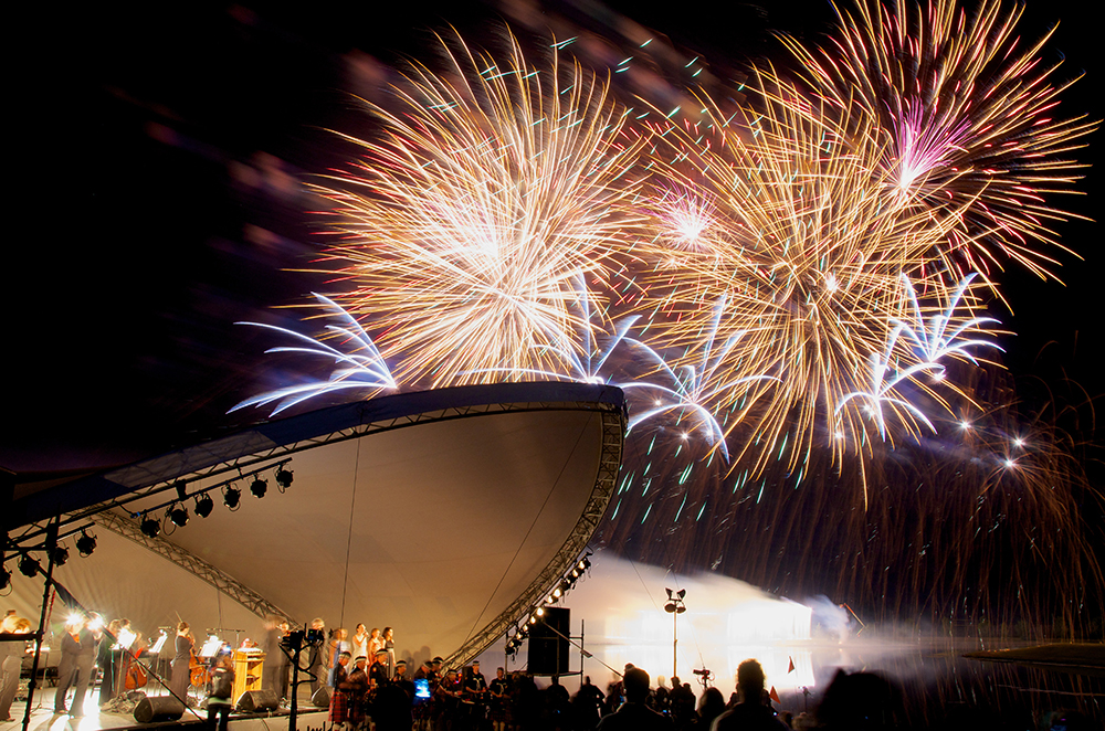 GlobalFest fireworks finale