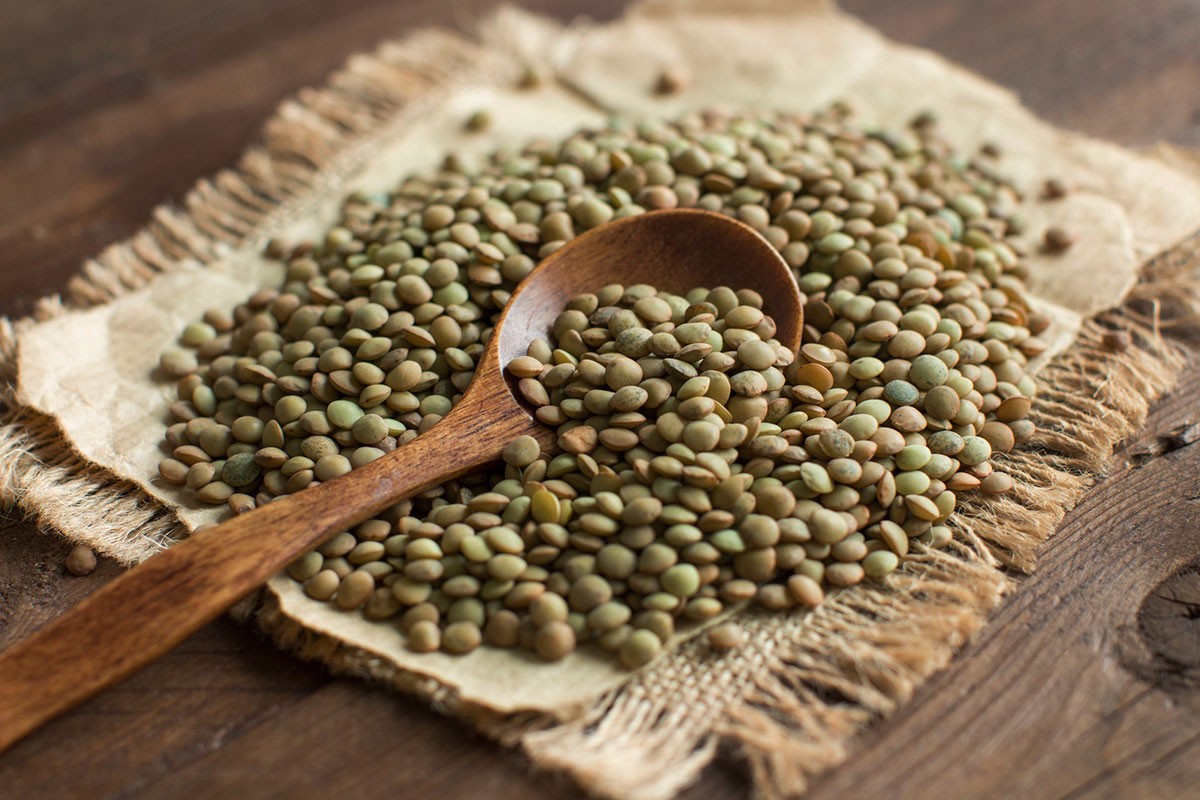Green lentils image from iStock.