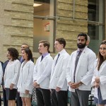 The White Coat Ceremony is shown in a 2015 file image.