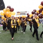 Homecoming Game 2016 balloon march