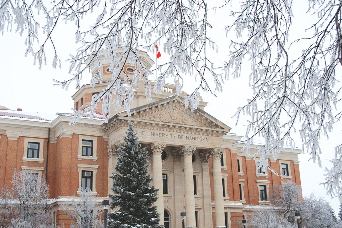 The University of Manitoba administrative building on the Fort Garry campus.