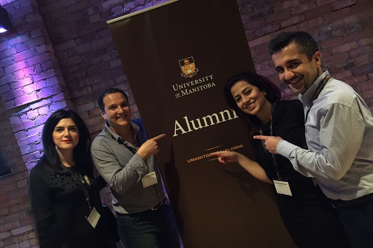 U of M alumni at a reception in Toronto on Nov. 9, 2016.