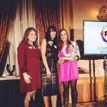 (l-r): U of M alumni Patricia Katz [BComm(Hons)/08], Dayna Spiring (BA/98, LLB/01) and Laryssa Sawchuk [BSc(Hons)/13, CertAdult/ContEd/16]. Photo from Facebook/Future Leaders of Manitoba