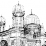 Design model for a Nuremberg synagogue // Image: Mennonite Church Canada