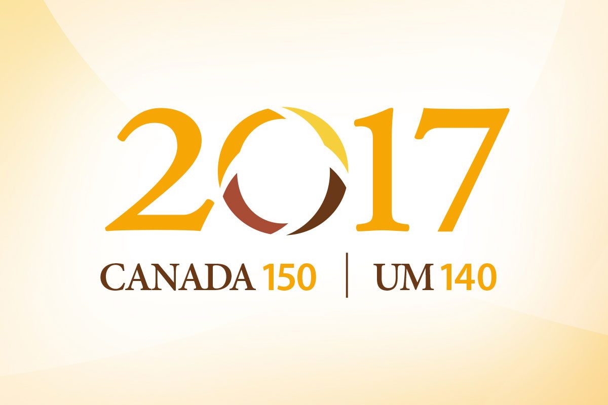 140th anniversary watermark of University of Manitoba.