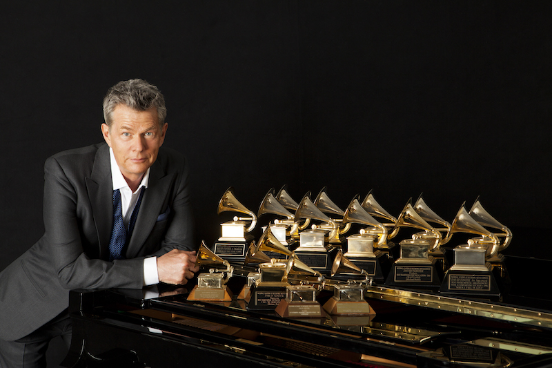 David Foster with grammy awards