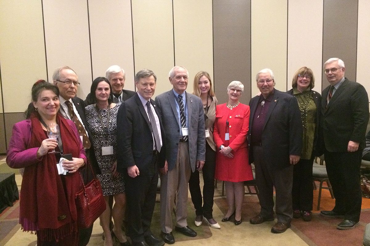 Alumni and friends gathered in Ottawa the week of Feb. 7, 2017.