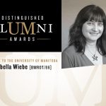 The 2017 Distinguished Alumni Award recipient for Service to the University of Manitoba is Isabella Wiebe