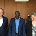 James Hanely (University of Winnipeg), Barrington Walker (Queen's University) and Adele Perry (University of Manitoba)