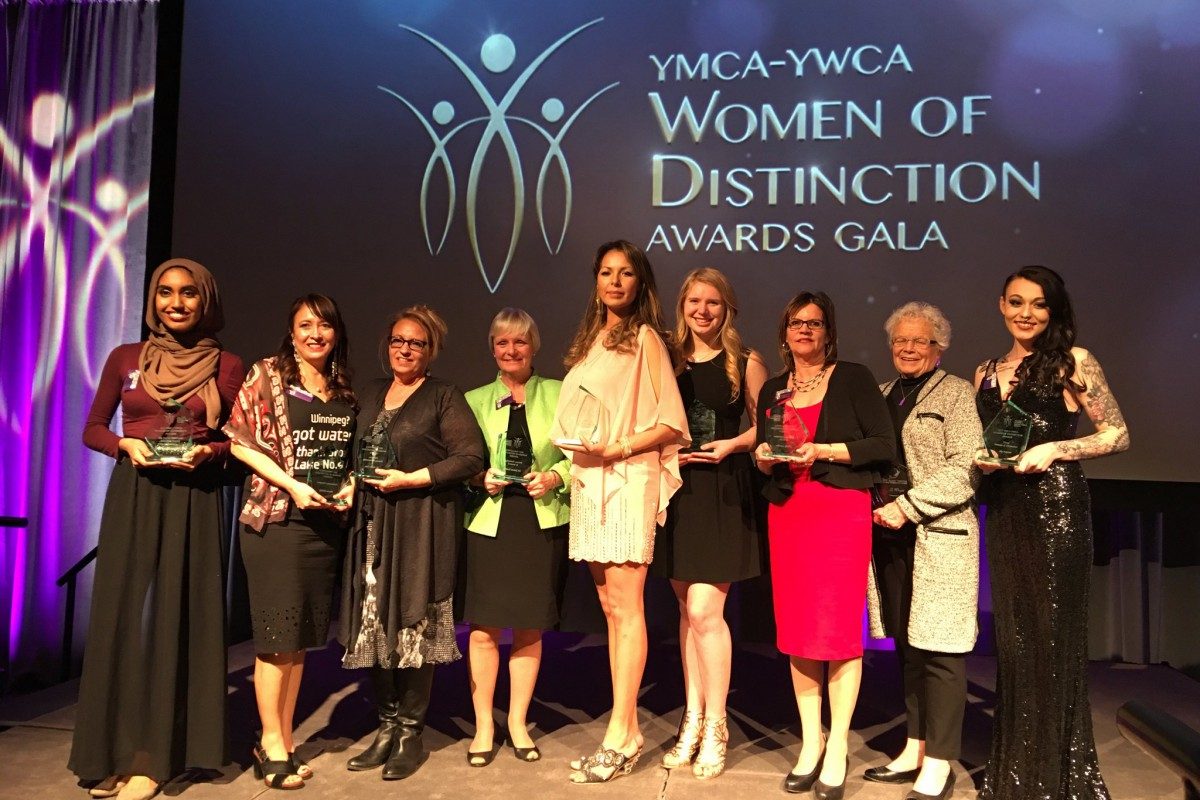 The 2017 YMCA-YWCA of Winnipeg Women of Distinction award recipients | Photo courtesy of YMCA-YWCA of Winnipeg