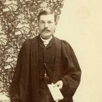 William Reginald Gunn, the first University of Manitoba graduate, in 1880.