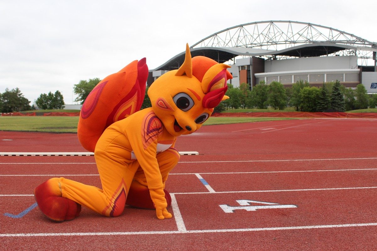 2017 CANADA SUMMER GAMES MASCOT NIIBIN