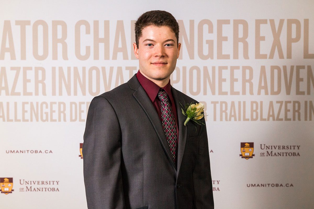 Mario Phaneuf will receive the Governor General’s Silver Medal for outstanding achievement at the undergraduate level.