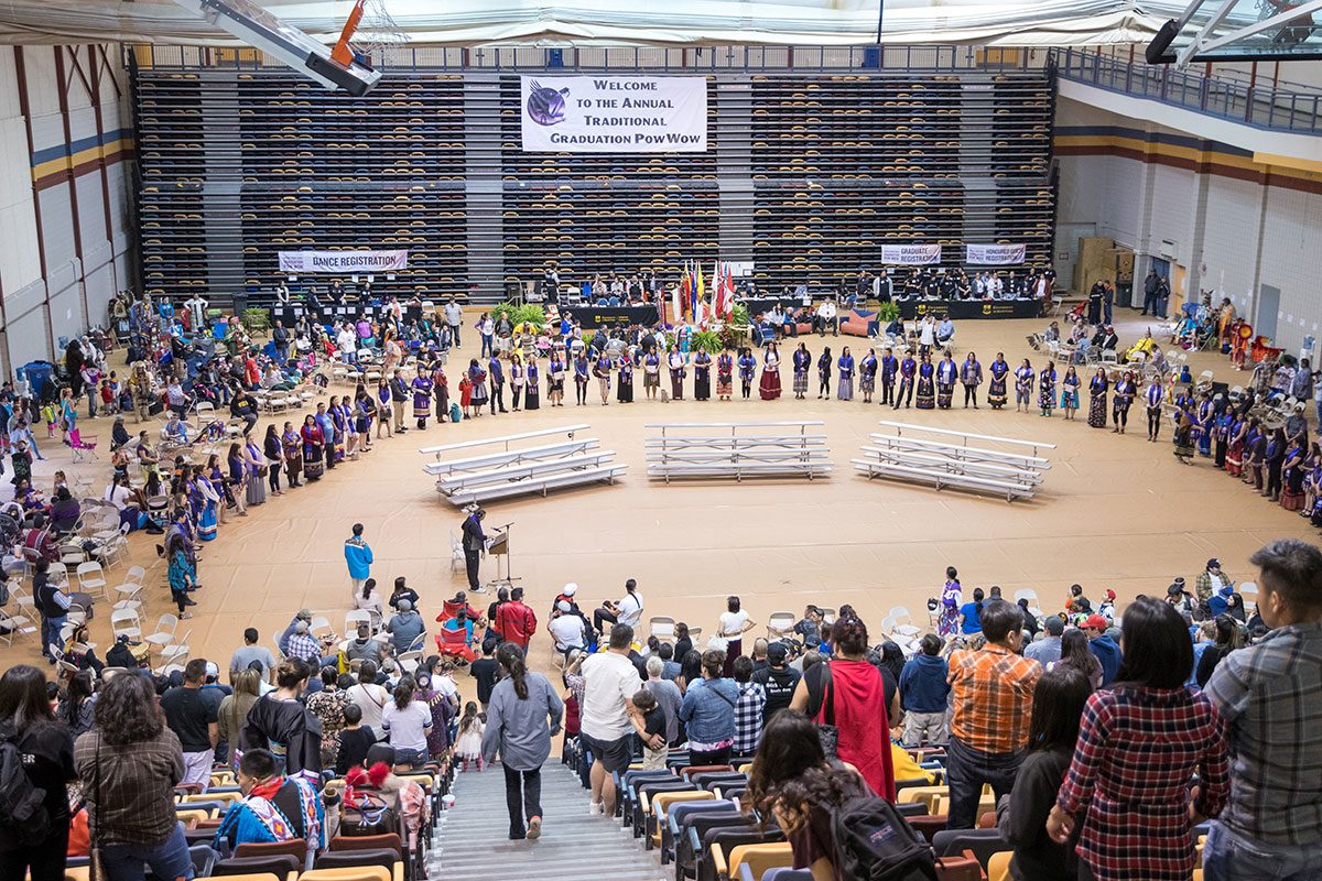 The 28th Annual Traditional Graduation Pow Wow on Saturday, May 6, 2017.