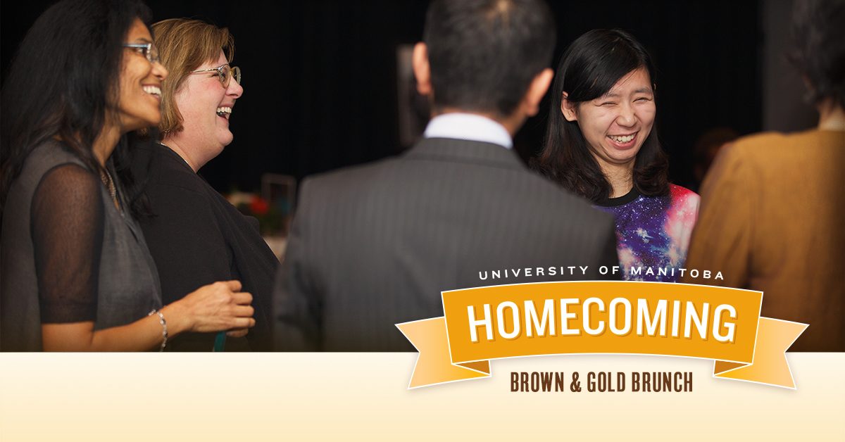 The U of M hosts its first ever Brown and Gold Brunch at Homecoming 2017