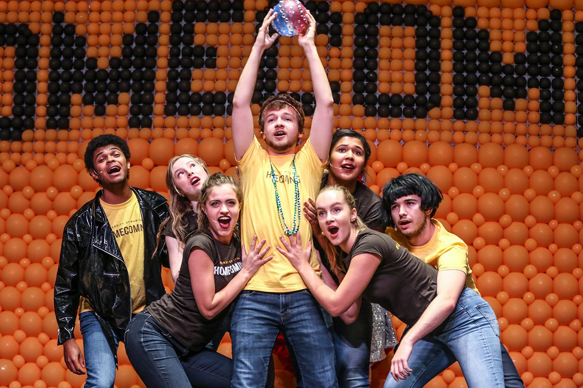 University of Manitoba students perform at the Brown and Gold Brunch.