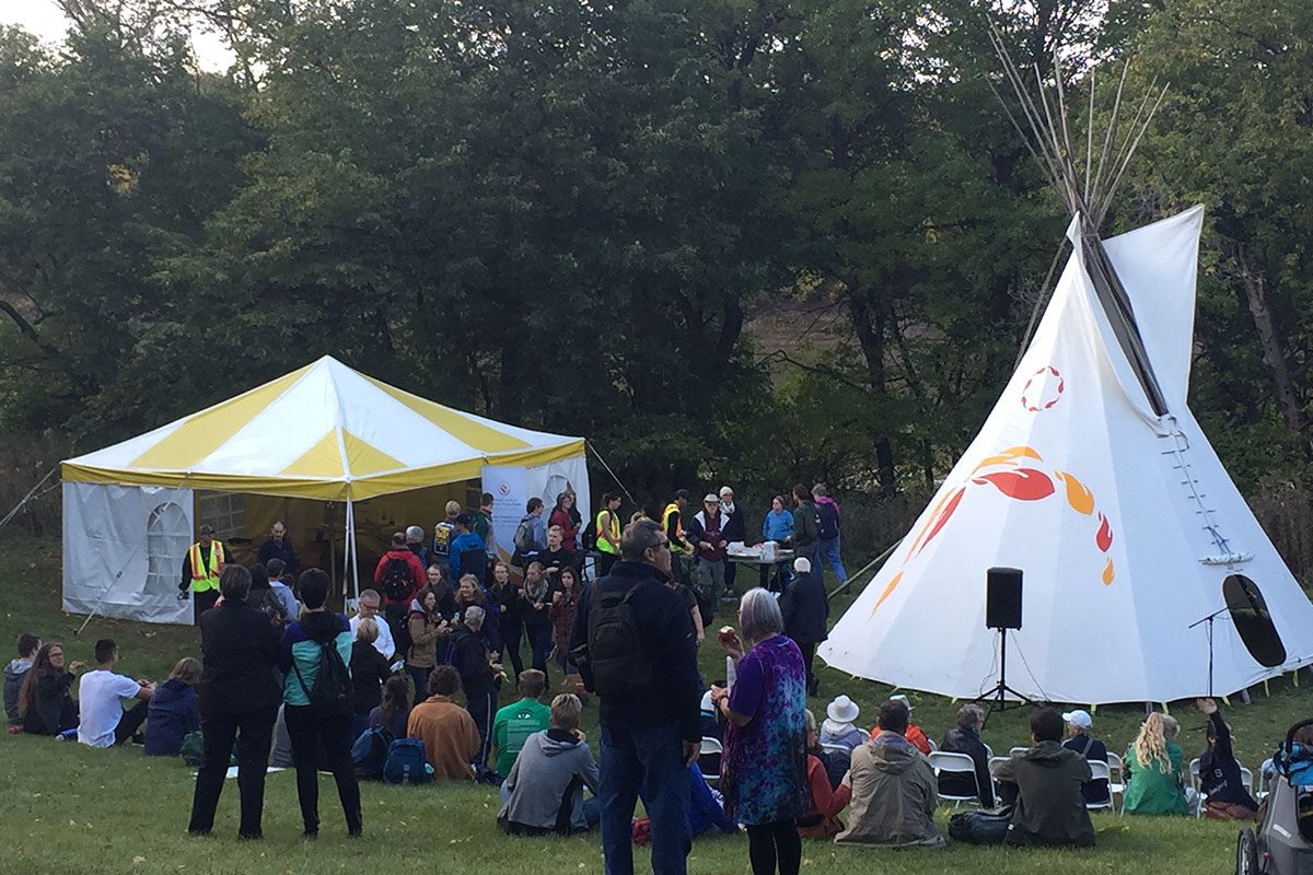 The Sept. 23, 2017 Walk the Talk event in Winnipeg.