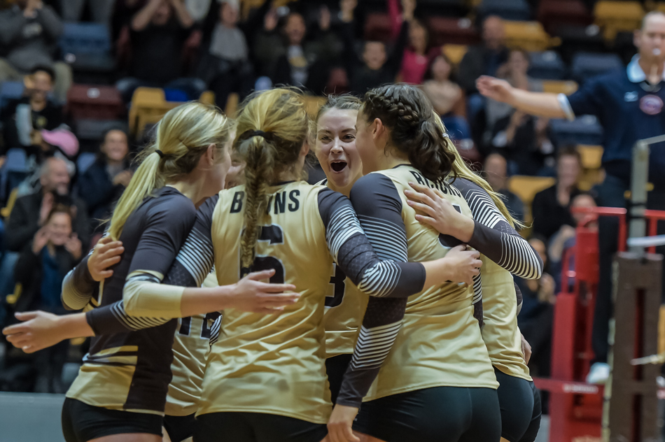 WINNIPEG, MB - WVB vs Alberta Pandas November 18: Winnipeg, Manitoba, Canada. Jeff Miller Bison Sports ©2016, Bison Sports