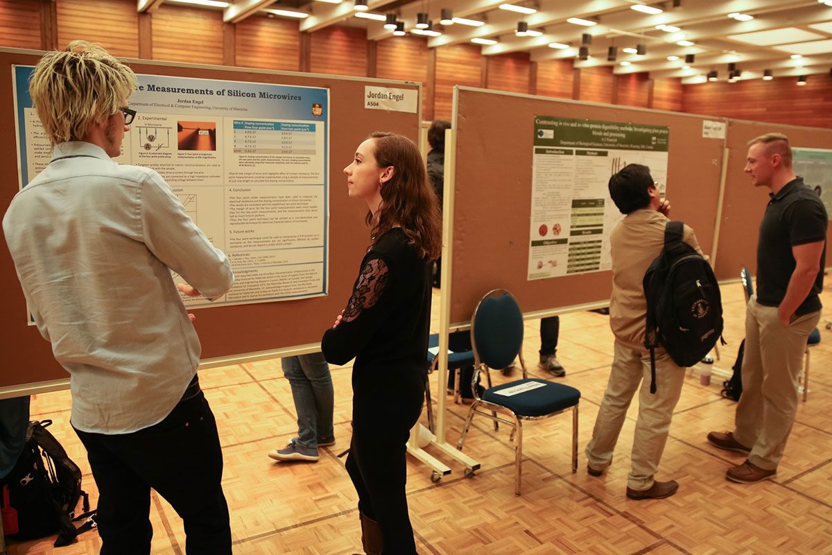 Deadline to register for the Undergraduate Research Poster Competition is 4 p.m. on Oct. 13, 2017.