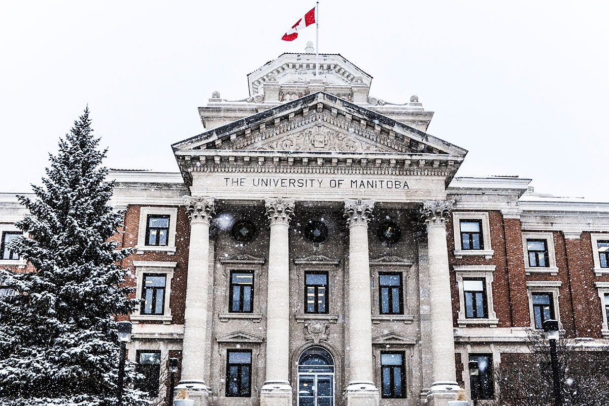 Admin Building on Fort Garry campus.