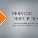 Web graphic for promoting the Service Disruptions website.