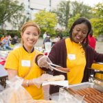 UMVP volunteers at Orientation