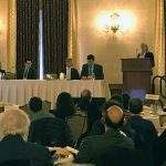 "Big Ideas Panel": The Honourable Madame Justice Colleen Suche, Paul Grower, Dean Jonathan Black-Branch, Dr. Gerald Heckman (moderator), Kathy Bueti.