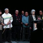 Transfer Ceremony from the University of Alberta to the University of Manitoba, at the 3rd Annual Building Reconciliation Forum at the U of M.