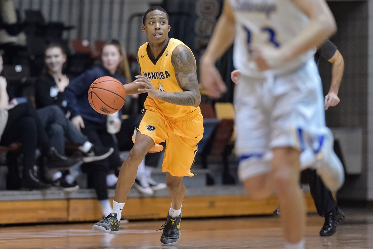 Canada West assists leader, Rashawn Browne. // Photo credit: Jeff and Tara Miler