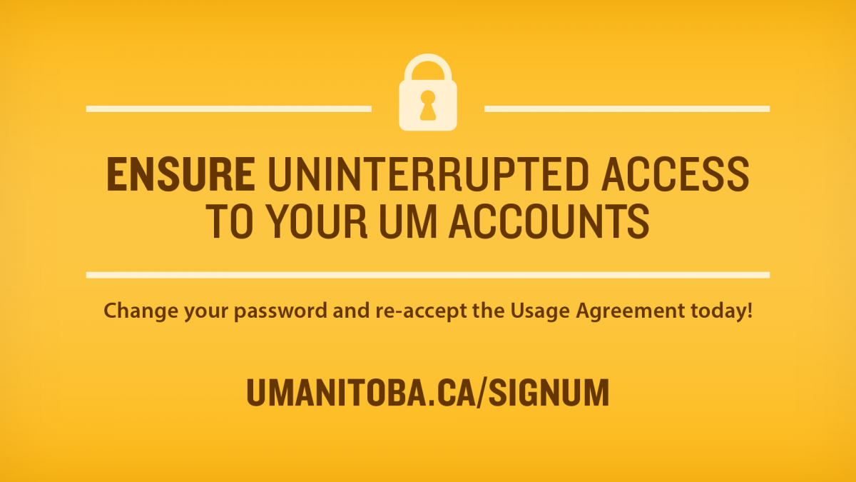 Your password and usage agreement acceptance is expiring. Don't lose access to your accounts!