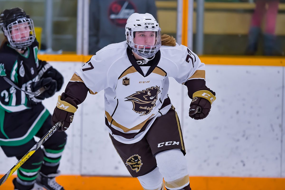 UM Today  Bison quadruple-OT triumph pushes women's hockey closer