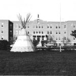 Ermineskin Roman Catholic Residential School, located in Hobbema, Alberta, operated between 1916 and 1973.
