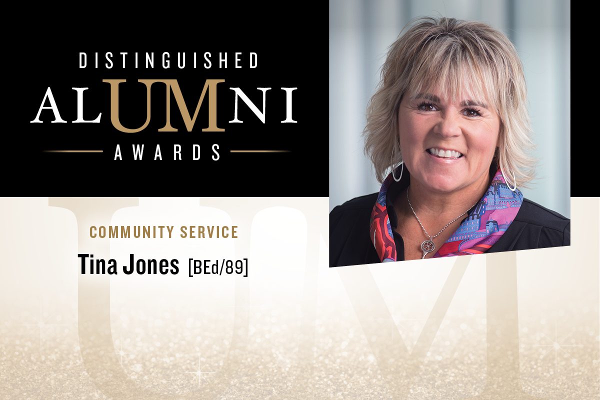 Tina Jones: 2018 Distinguished Alumni Award Recipient for Community Service