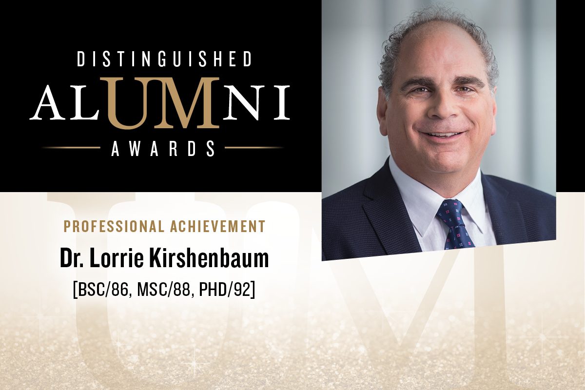Lorrie Kirshenbaum: 2018 Distinguished Alumni Award Recipient for Professional Achievement