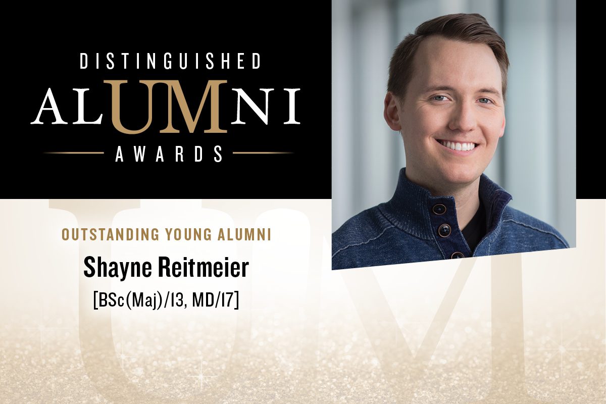Shayne Reitmeier: 2018 Distinguished Alumni Award Recipient for Outstanding Young Alumni