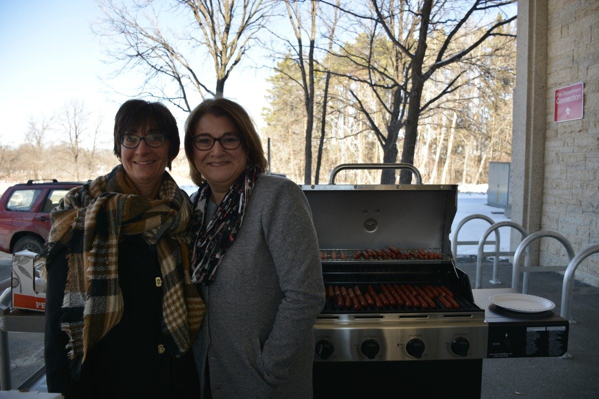 Associate Dean (JD program) Lisa Fainstein and Student Advisor Rosa Muller work with Law Students to organize Robson Hall Faculty of Law's annual Wellness Days.