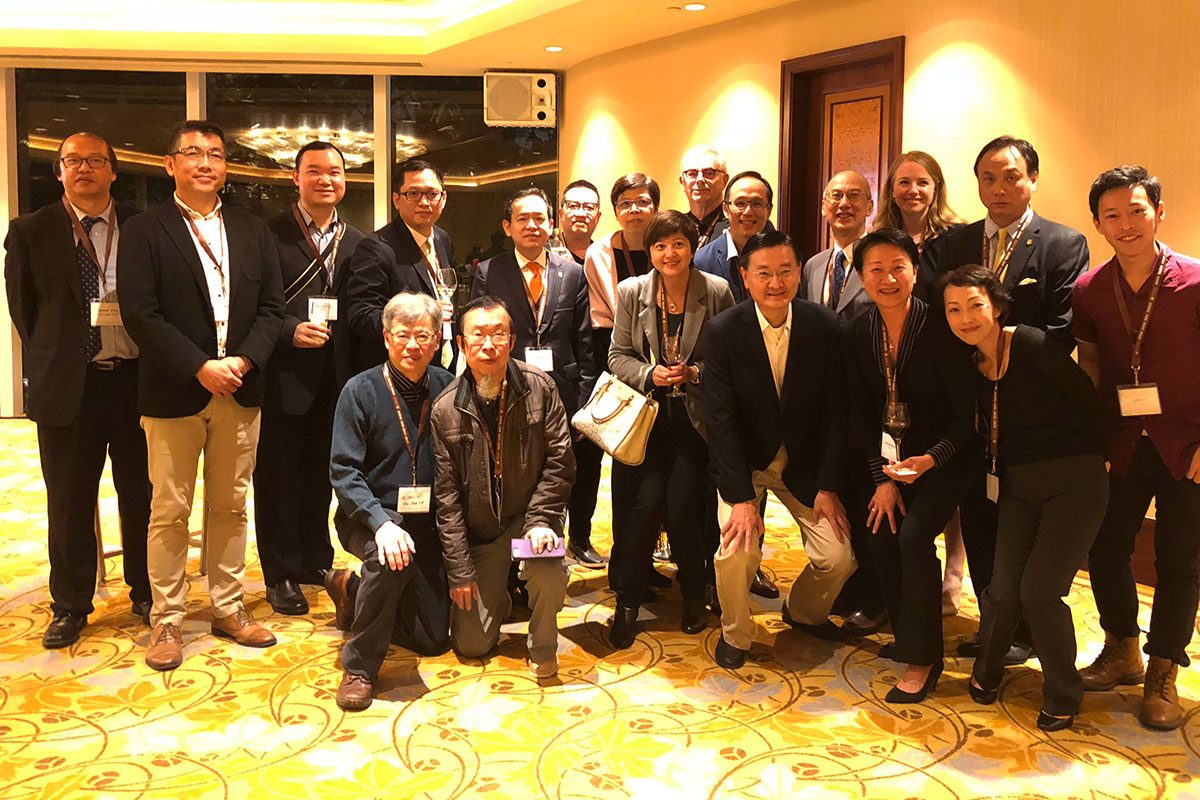 The 2018 Hong Kong alumni event.