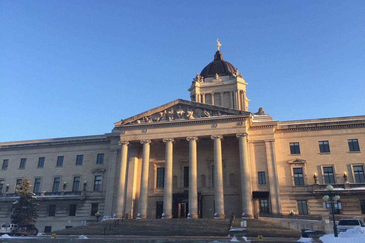 Manitoba legislature.