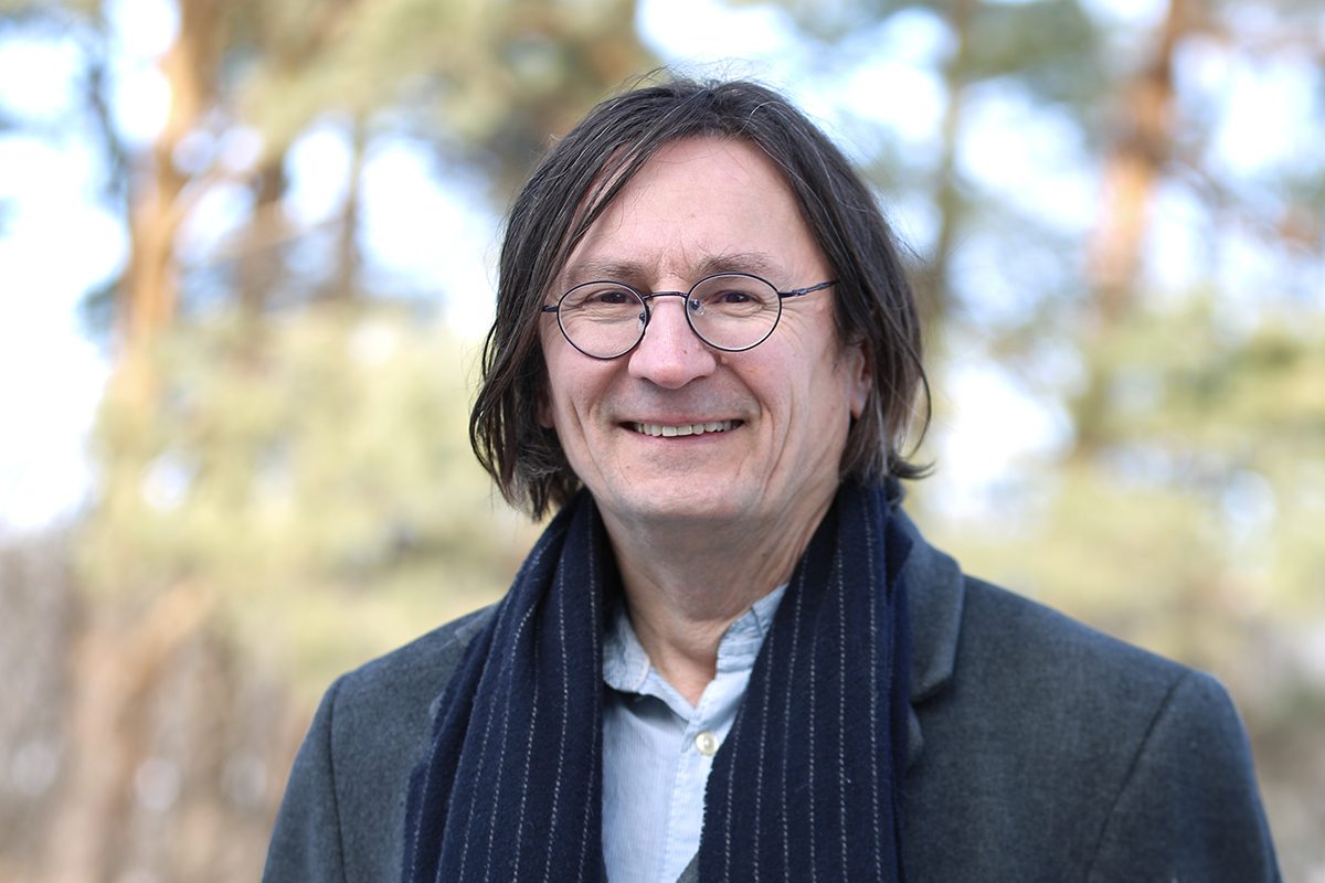 Dr. Peter Kulchyski, Professor of Native Studies, Faculty of Arts - recipient of the 2017 Dr. John M. Bowman Memorial Winnipeg Rh Institute Foundation Award. // Photo by Mike Latschislaw