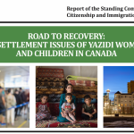 Report cover of Resettlement Issues of Yazidi women and children in Canada