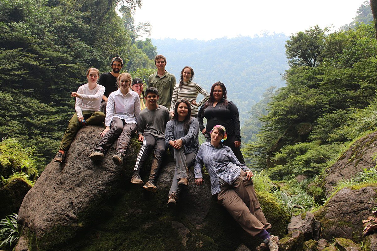 U of M Community Service-Learning Students in Ecuador.
